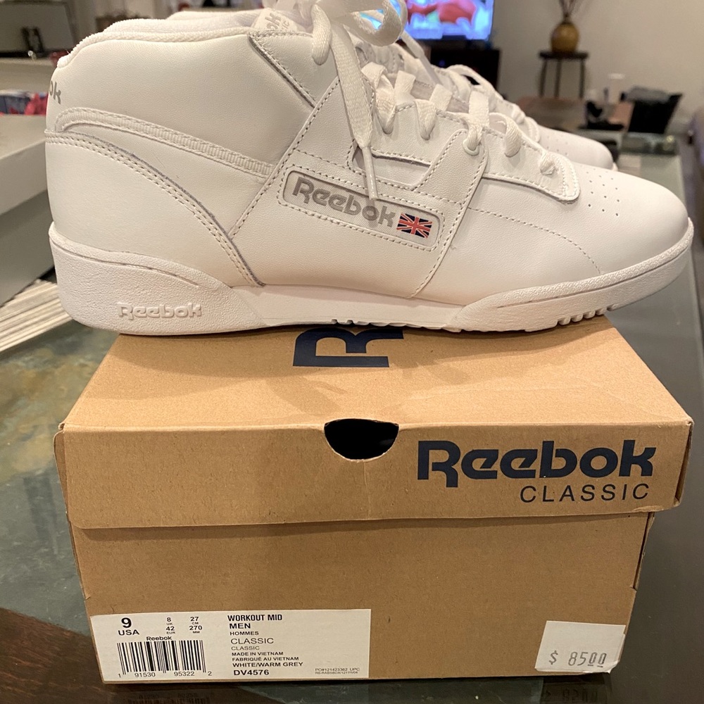 Reebok’s Classics Leather Mid Sneakers - Men’s